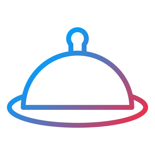 vector design platter icon style