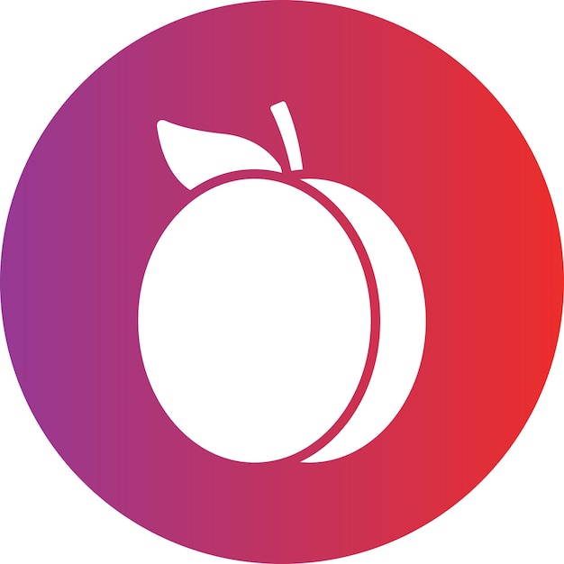 Vector Design Plum Icon Style