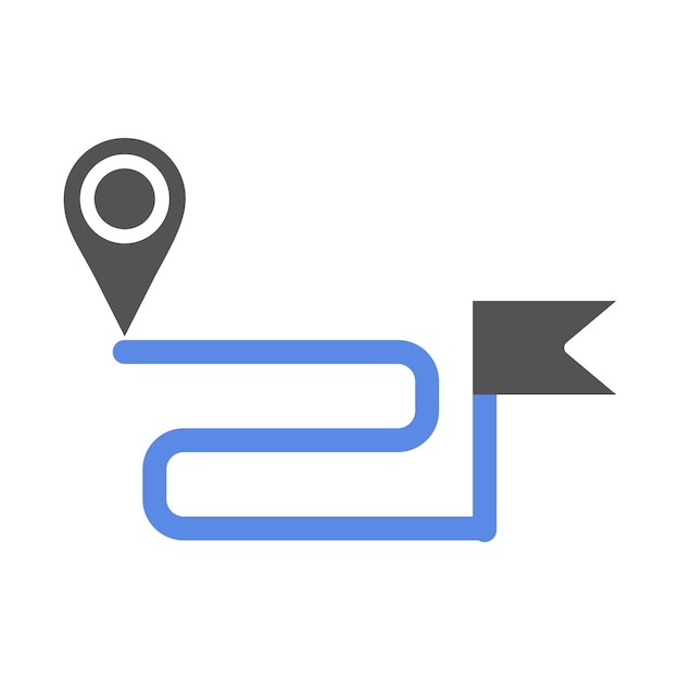 Vector vector design point destination icon style