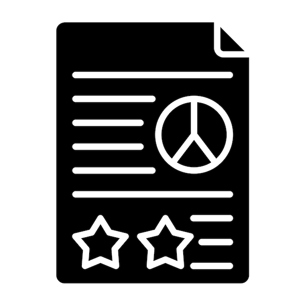 Vector Design Policy Icon Style