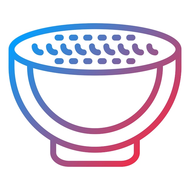 Vector vector design porridge icon style