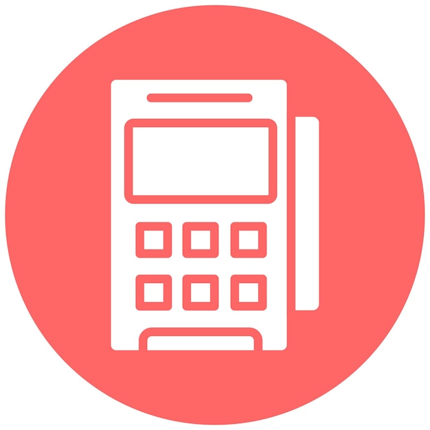 ベクトルデザイン Pos ターミナル アイコン スタイル