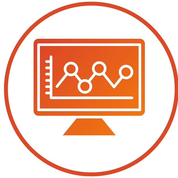 Vector Design Predictive Analysis Icon Style