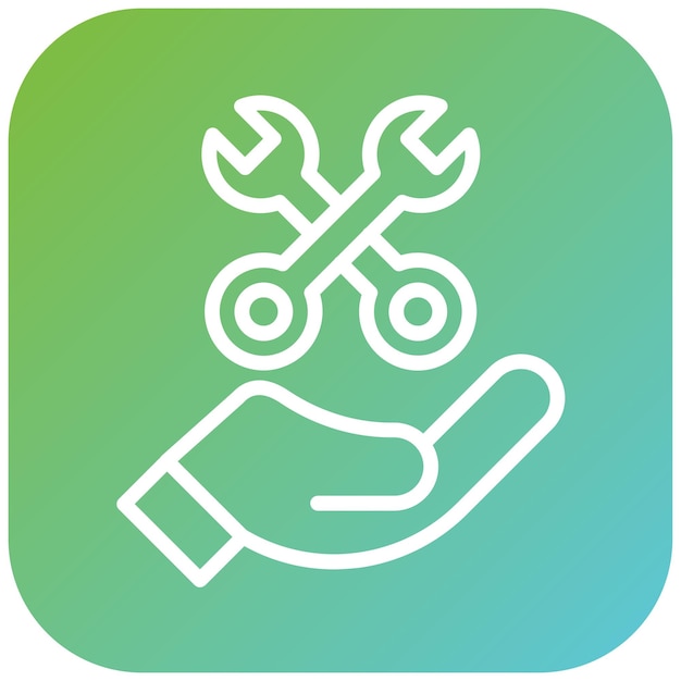 Vector vector design predictive maintenance icon style