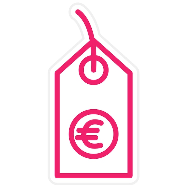 Vector vector design price tag icon style