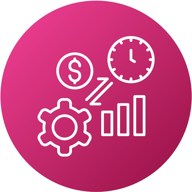 Vector Design Productivity Icon Style