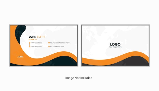 Vector vector design professional business card template