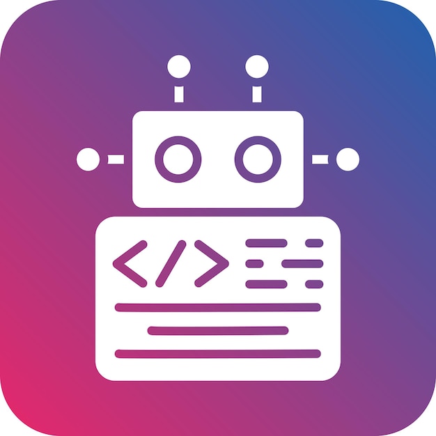터 디자인 프로그래밍 로 아이콘 스타일