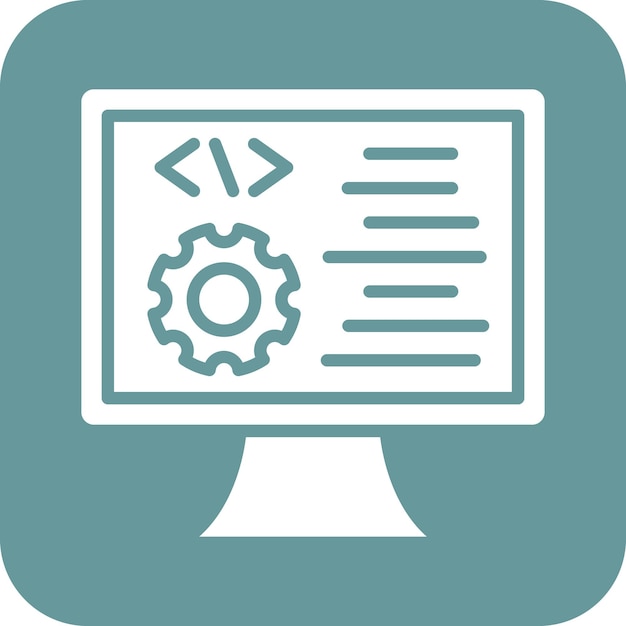 vector design programming icon style
