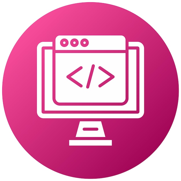 vector design programming icon style