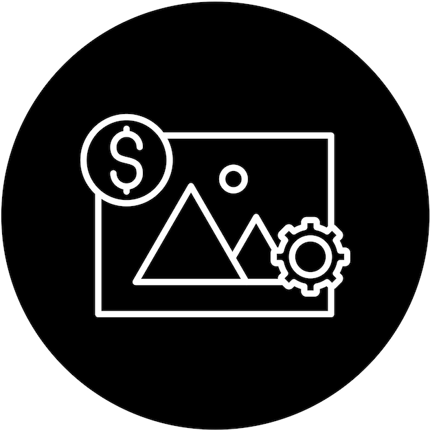 vector design project image icon style