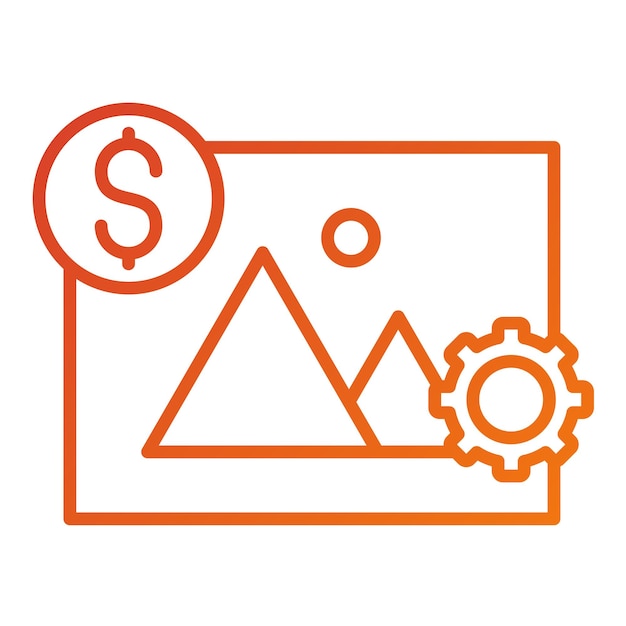 vector design project image icon style
