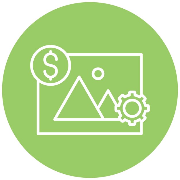 vector design project image icon style
