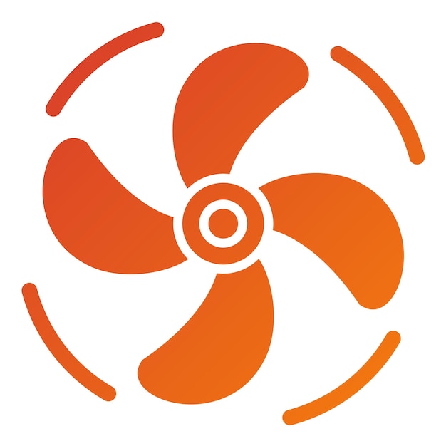 Vector vector design propeller icon style