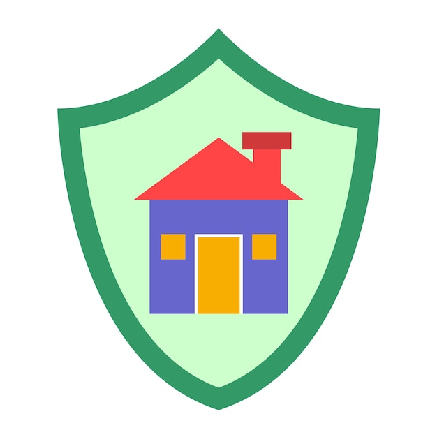 Vector Design Protected Icon Style
