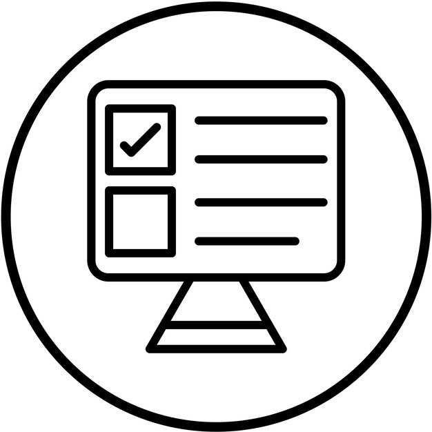 터 디자인 프로토타입 테스트 아이콘 스타일