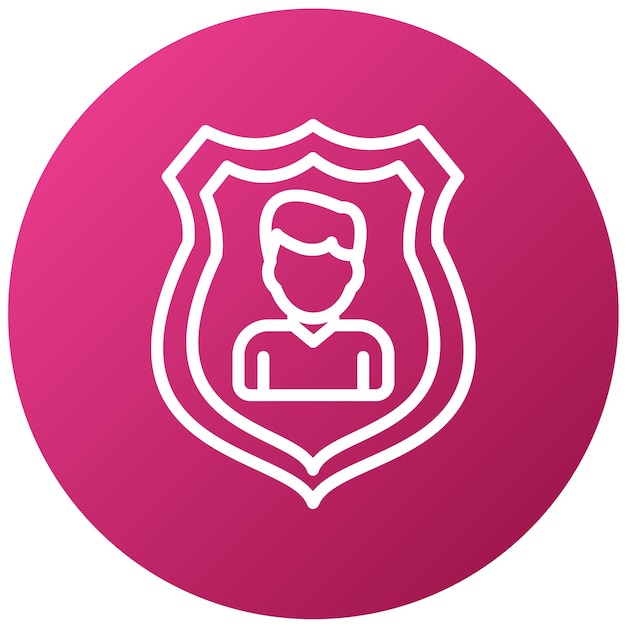 Vector Design Pseudonymisation Icon Style