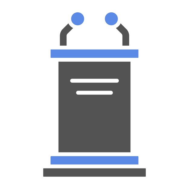 Vector vector design pulpit icon stijl