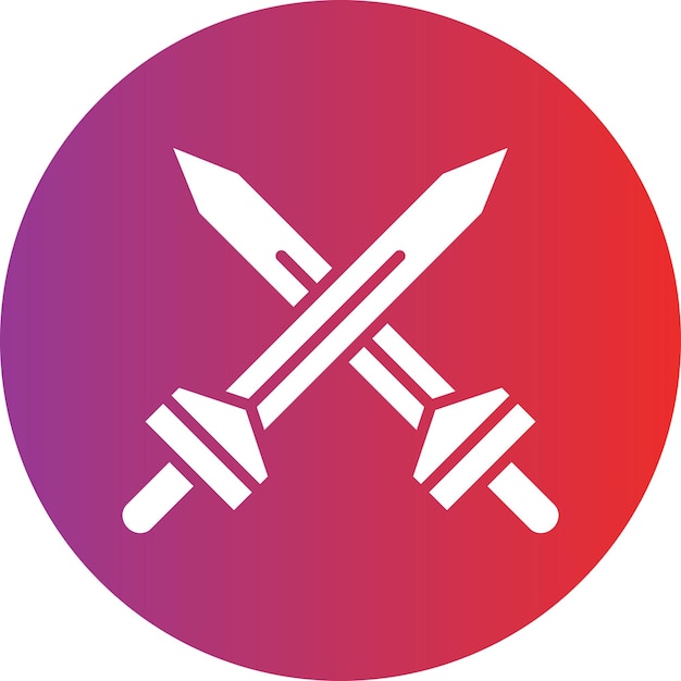 Vector Design Pvp Icon Style