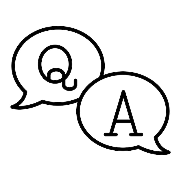 vector design qa icon style