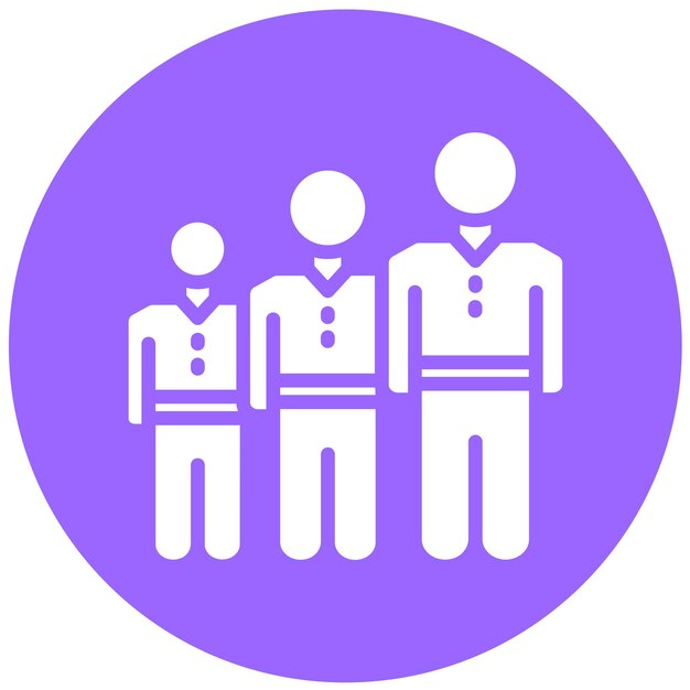 터 디자인 큐 시스템 아이콘 스타일