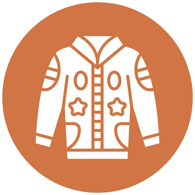 Vector Design Race Jacket Icon Stijl