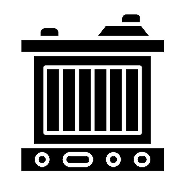 Vector Design Radiator Icon Style