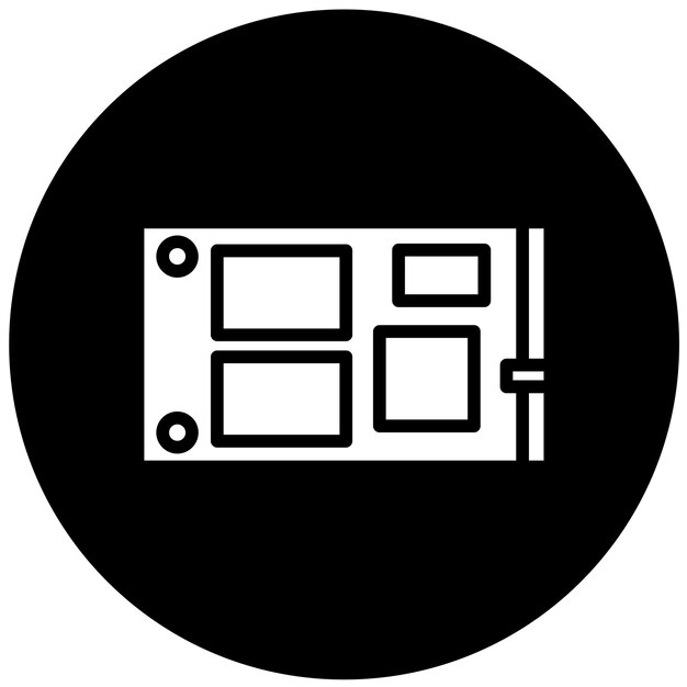 Vector vector design raid controller icon style