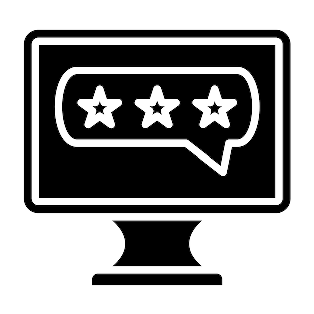 Vector Design Rating Icon Style