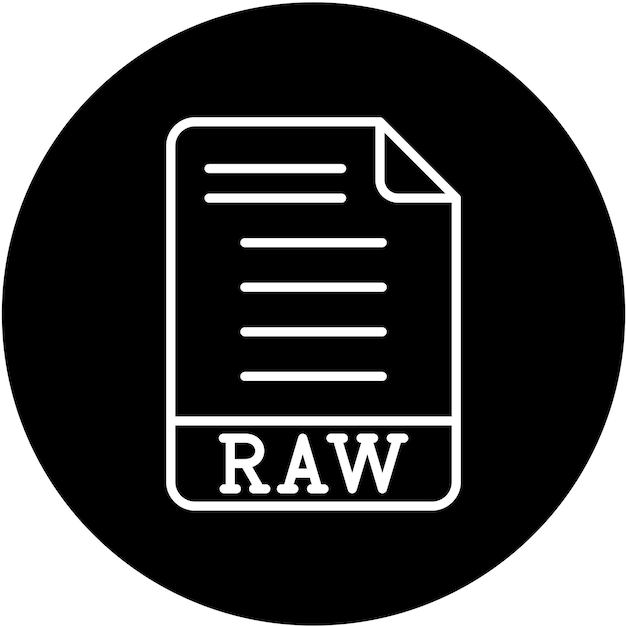 vector design raw icon style