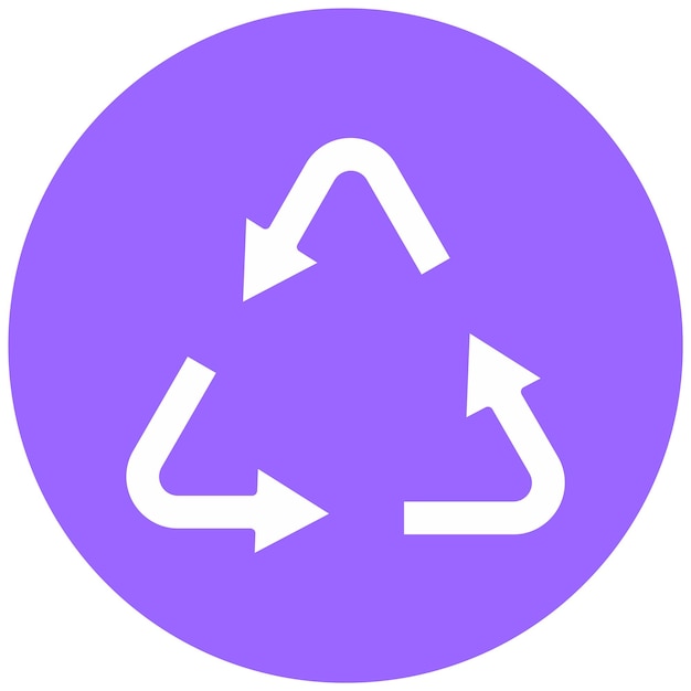 Vector Design Recycling Icon Style