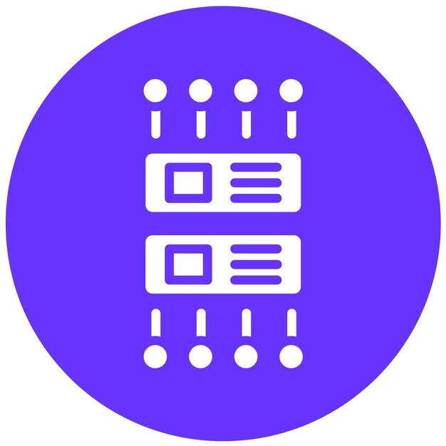vector design remote server icon style