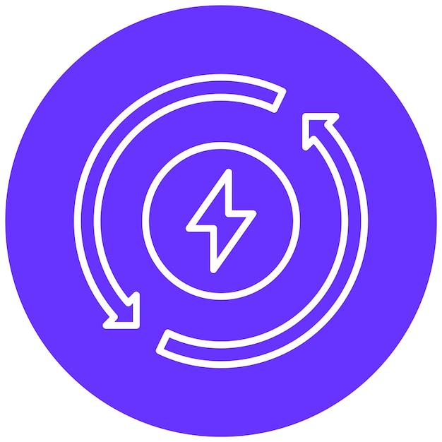 Vector Design Renewable Energy Icon Style