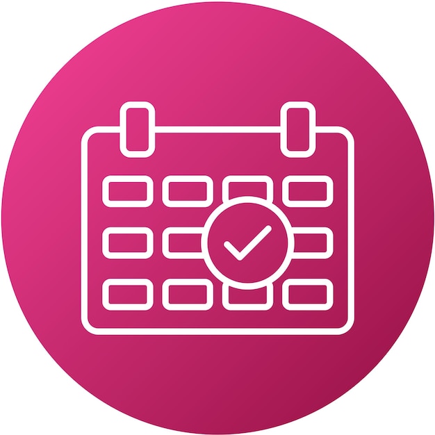 Vector Design Reservation Icon Style