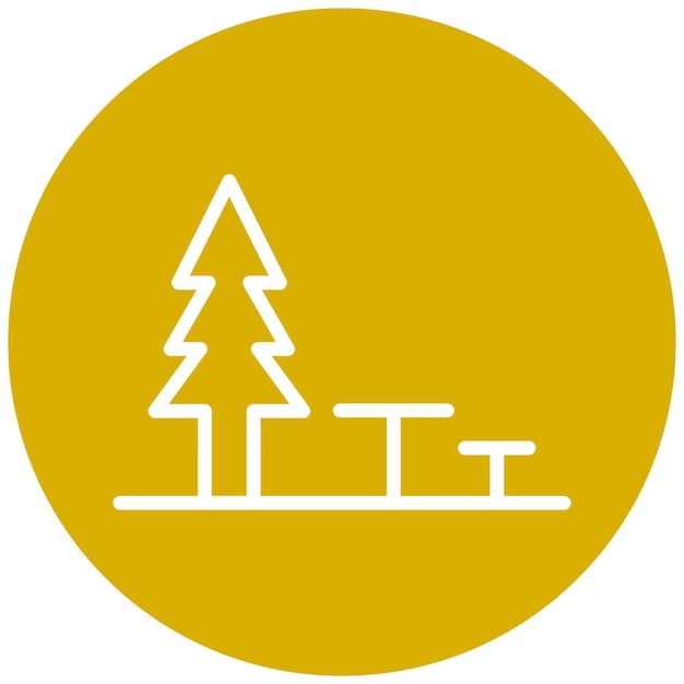 vector design rest area icon style