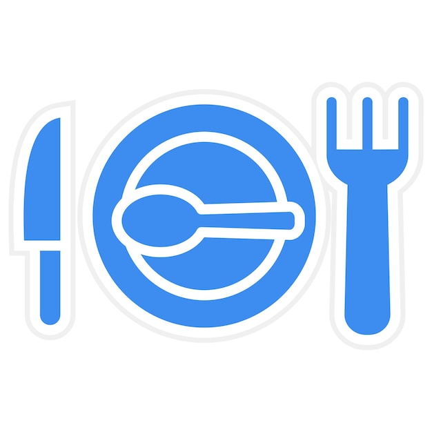 Vector vector design restaurant icon style