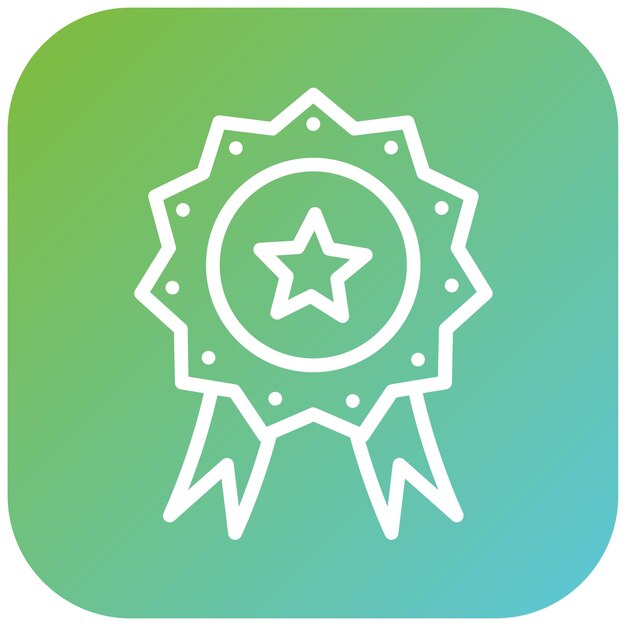 Vector Design Rewards Icon Style (Vectorontwerp beloont icoon stijl)
