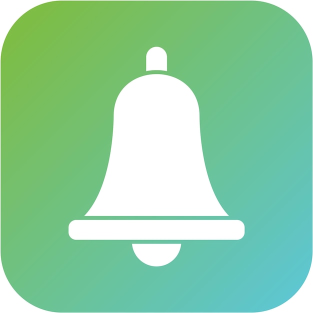 Vector Design Ring Bell Icon Style