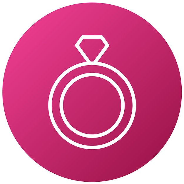 Vector vector design ring icon style