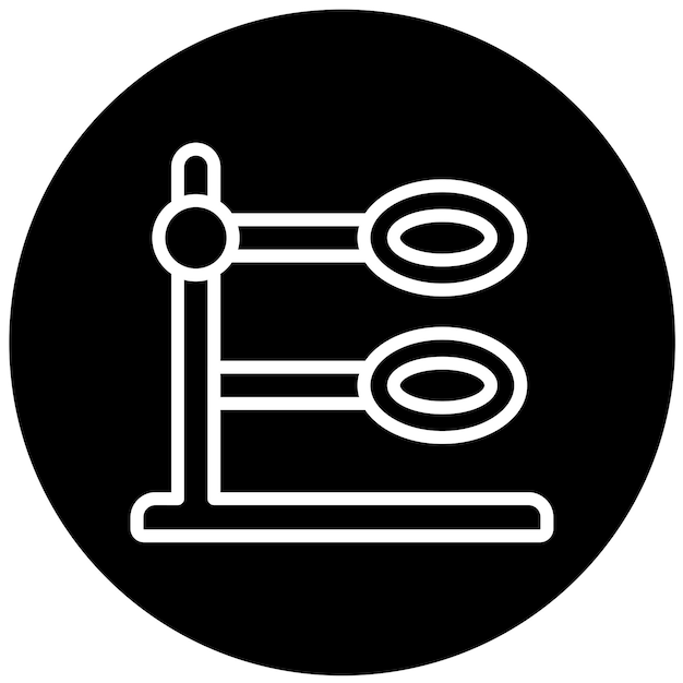Vector Design Ring Stand Icon Stijl