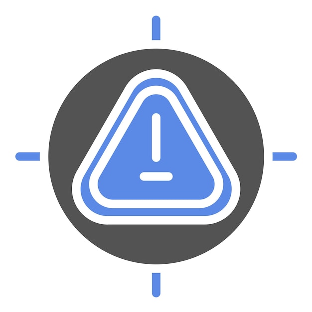 Vector vector design riskblocker icon style