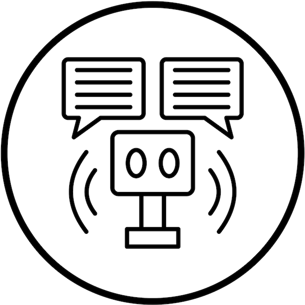 터 디자인 로 어시스턴트 아이콘 스타일