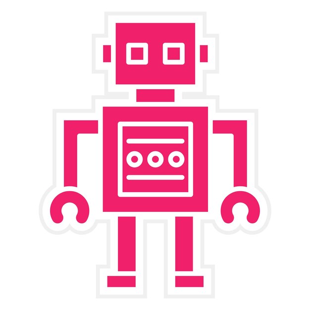 터 디자인 로 아이콘 스타일