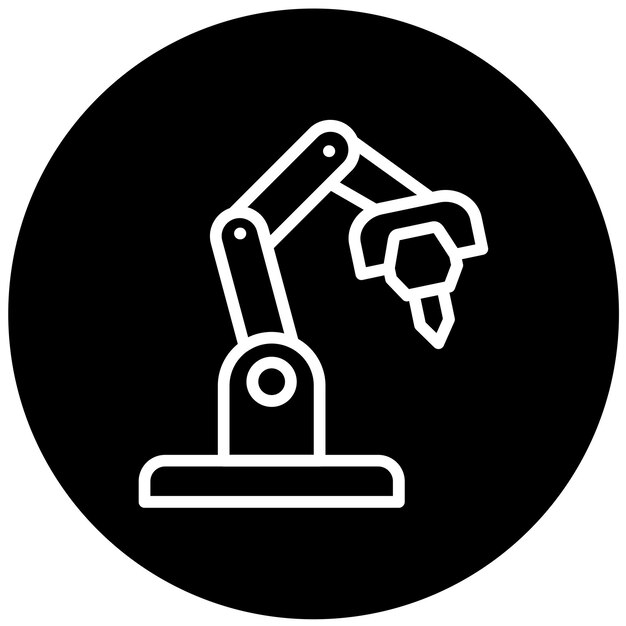ベクターデザイン ロボット革命 アイコンスタイル