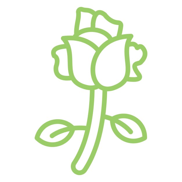 Vector vector design rose icon style