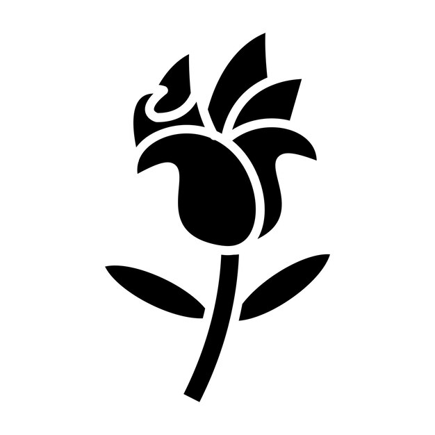 Vector Design Rose Icon Style