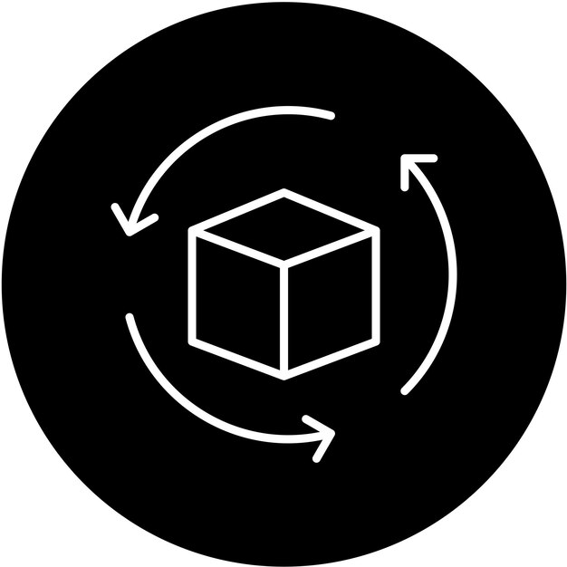 Vector Design Rotation Icon Style