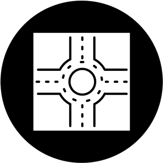 벡터 vector design roundabout icon style