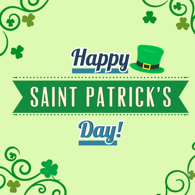 vector design for saint patricks day