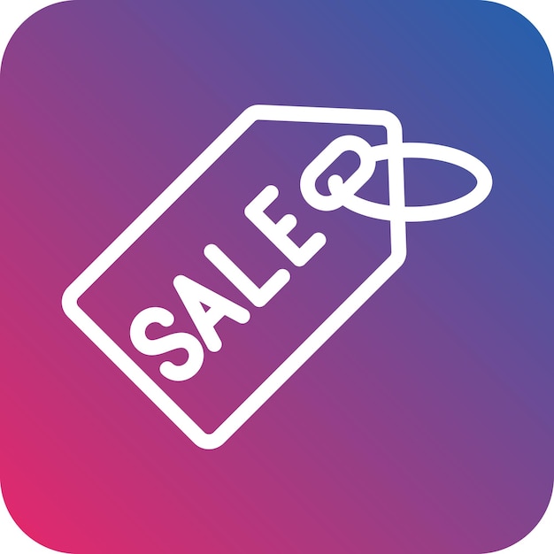 Vector vector design sale tag icon style